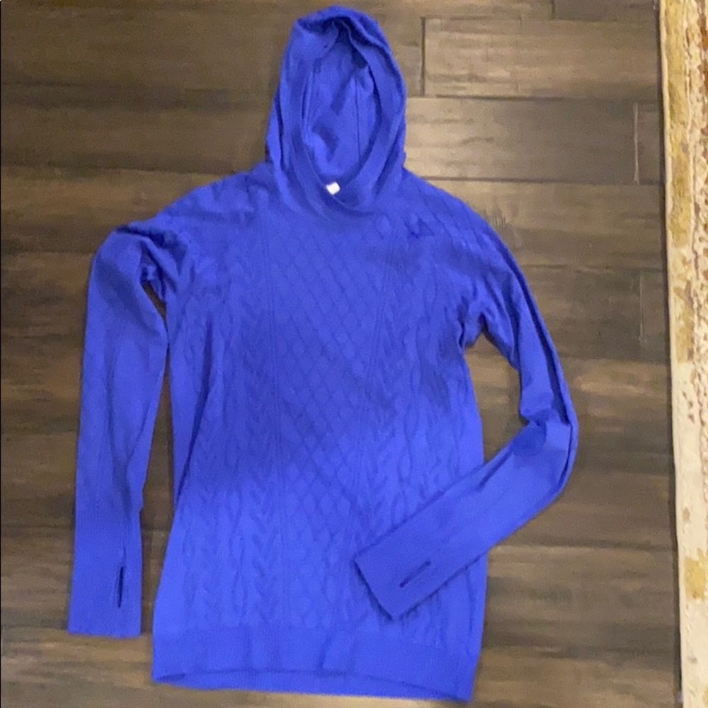 Lululemon Rest Less Hoodie Blazer Blue Size 10